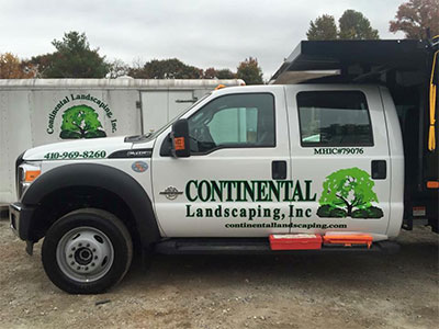 Continental Landscaping Truck