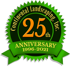 Continental Landscaping, Inc. 25th Anniversary 1996 - 2021